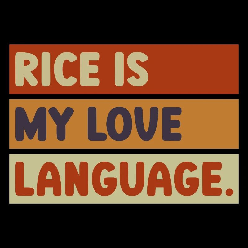Le riz est mon langage d’amour