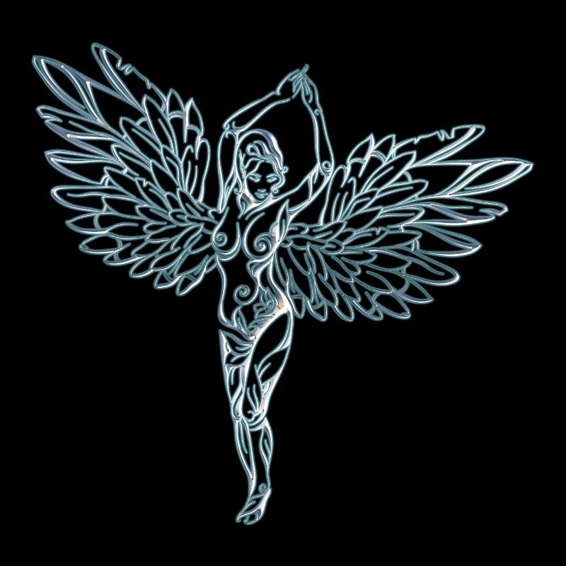 Anges-Ange Ange dans le ciel