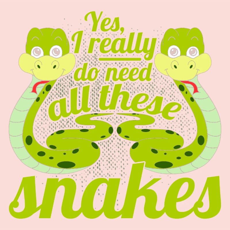 I Really Do Need All These Snakes Python serpent