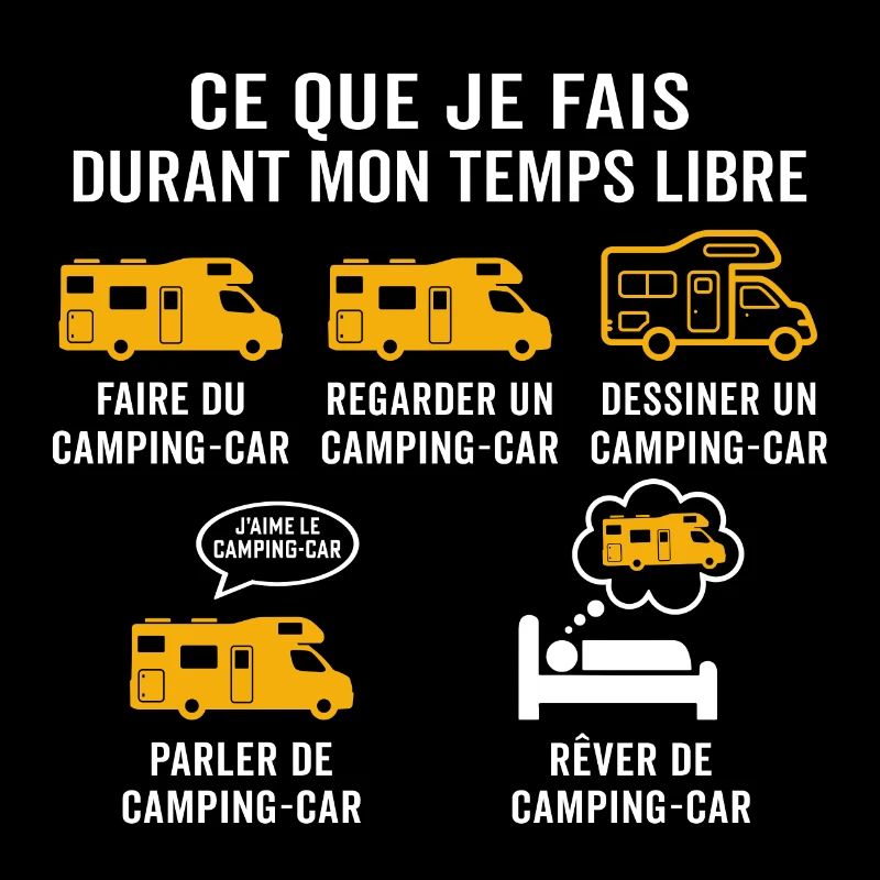 mon temps libre faire du camping car