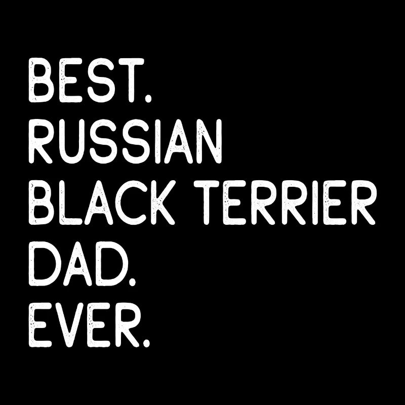 Russian Black Terrier Dad