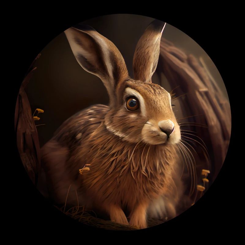 Hare seeks shelter