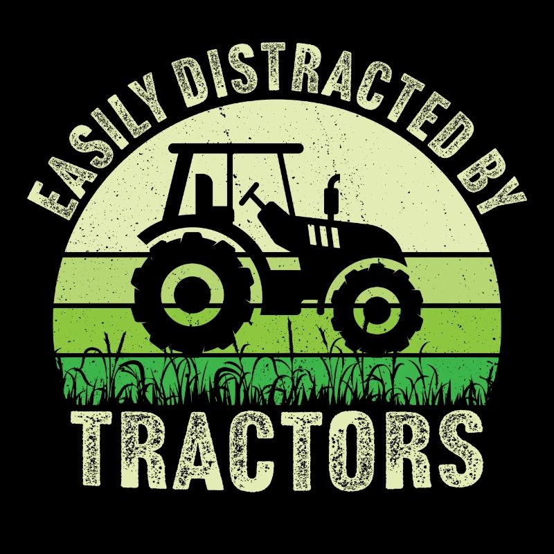 Facilement distrait par les tracteurs