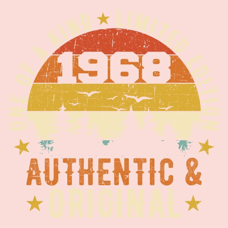 Original 1968 Geburtstagsgeschenk 1968 authentisch