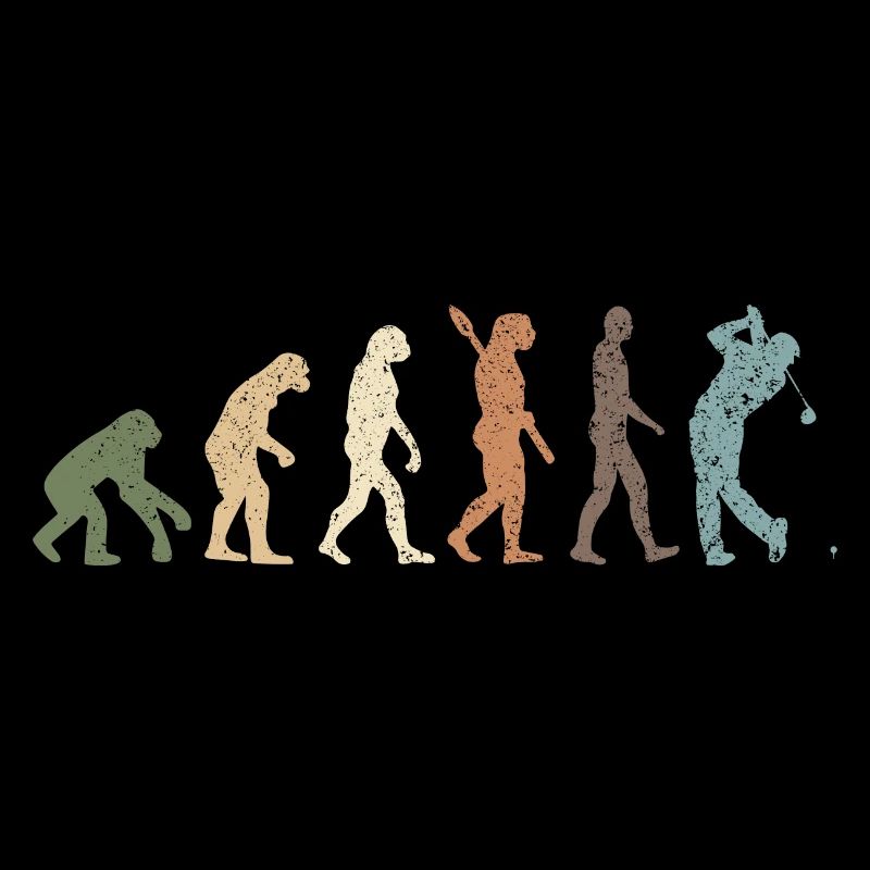 Drôle d’évolution rétro de Man Golf