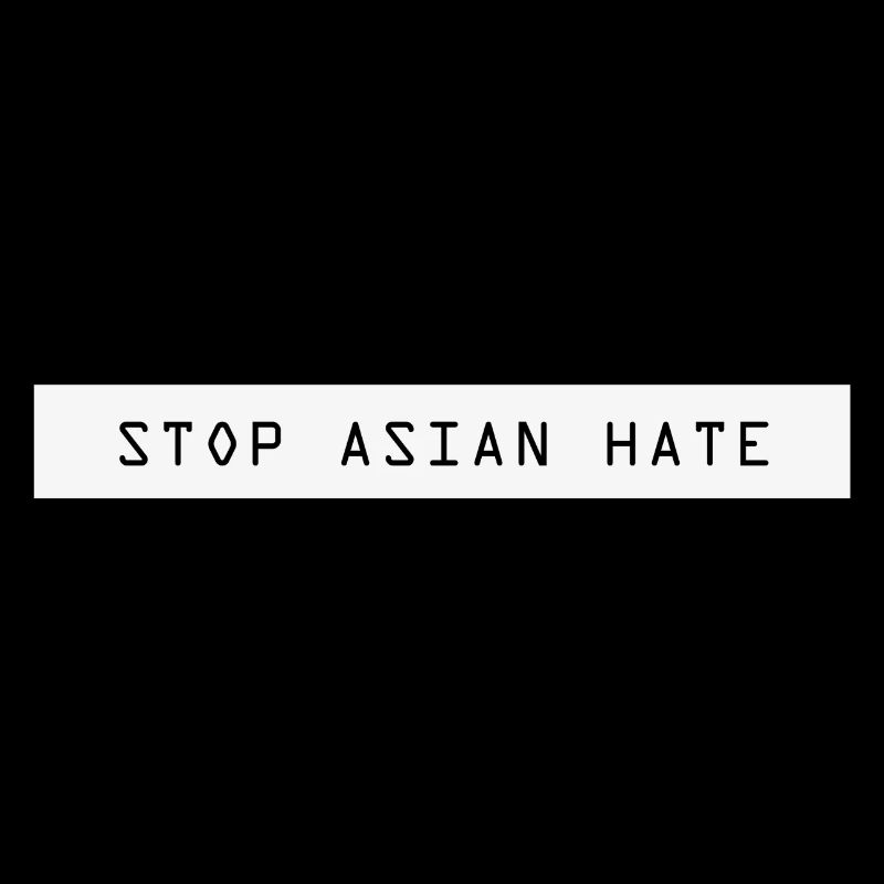 Stop Asian hate crime stop asian hate