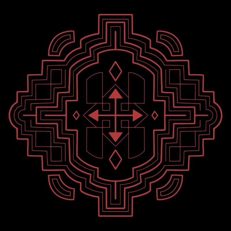 DMT Shipibo Conibo Tribe Art Psychedelic Goa Psy