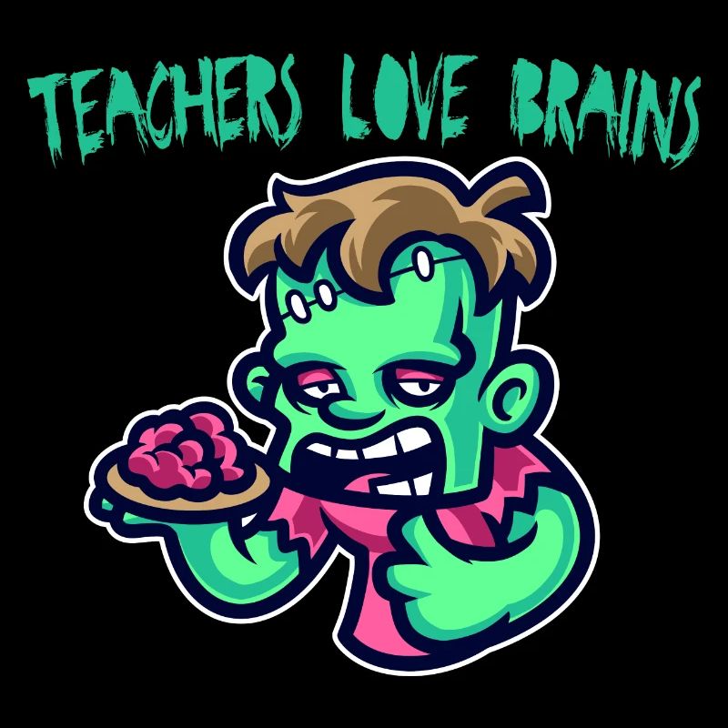 Les enseignants adorent Brains Halloween