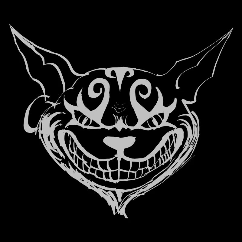 creepy Grinsekatze
