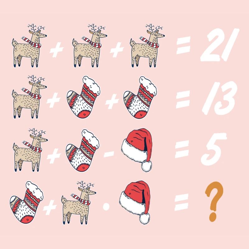 Noël moche, Noël, Math, Devoir de mathématiques