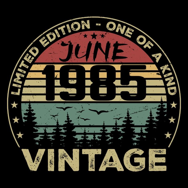 Geschenk Juni 1985 Geburtstag Juni 1985 Juni 1985