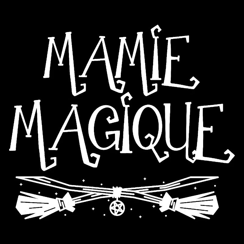 Mamie magique. Balai de sorcière