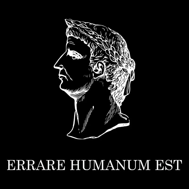 to err is human white