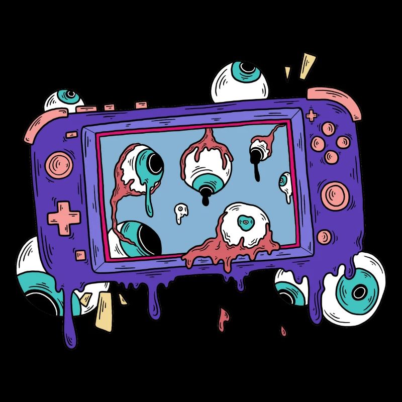 ZOMBIE SPIELEKONSOLE GAME CONTROLLER