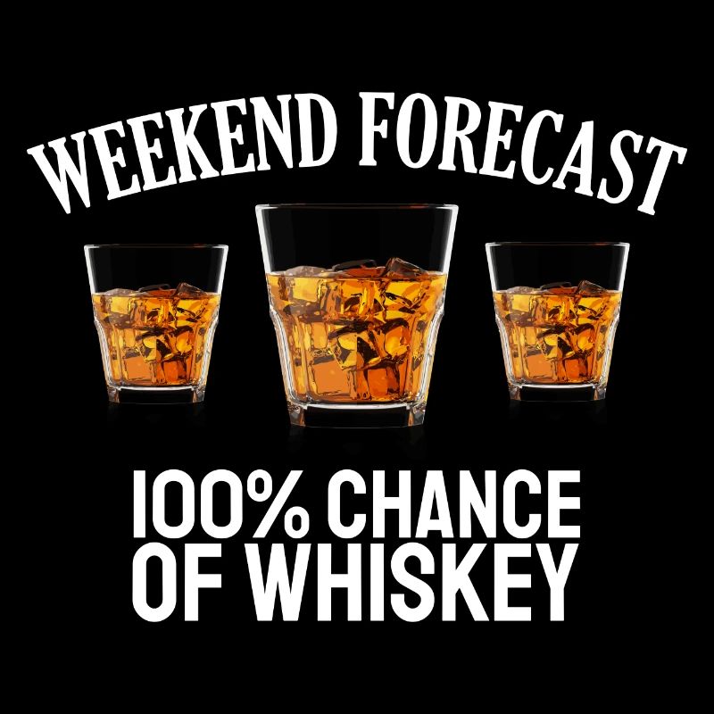 Whiskey Funny Drinking Forecast Drink