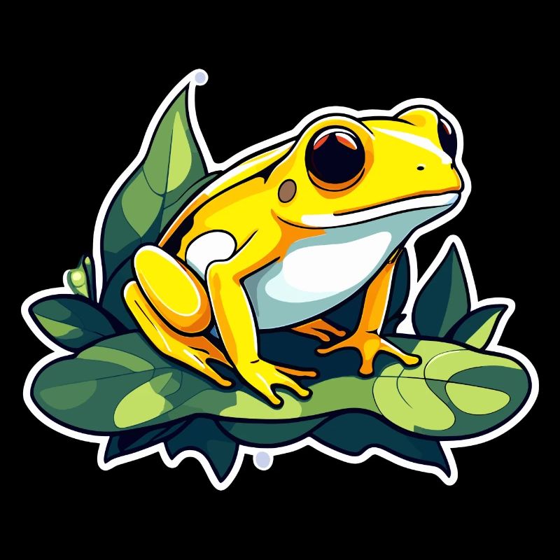 Poison Dart Frog Frog Drawing