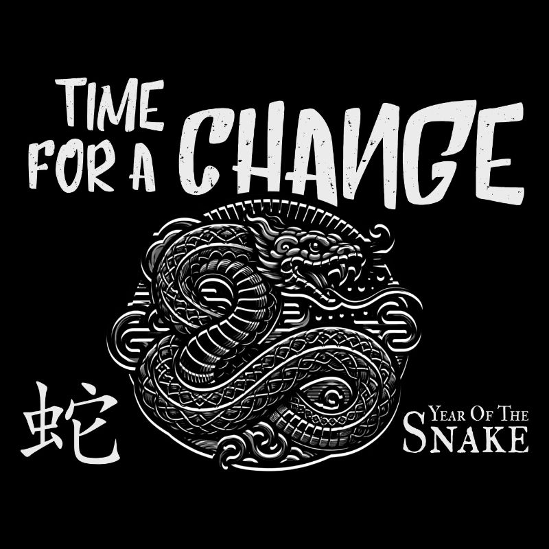 Il est temps de changer ! Année chinoise du Serpent