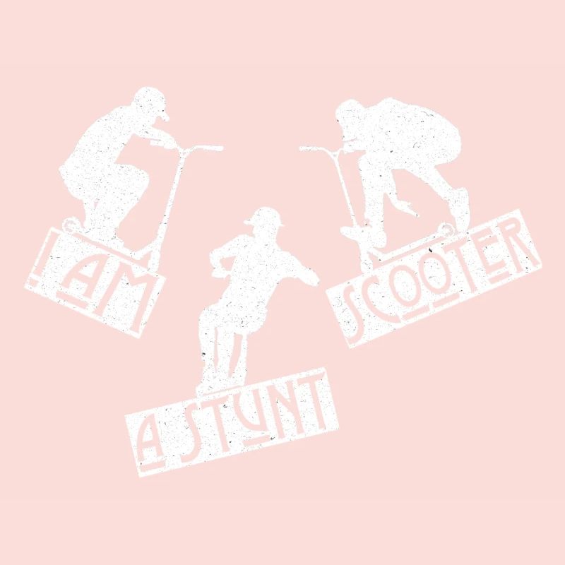 Scooter Stunt Stunts Tretroller E-Roller Geschenk