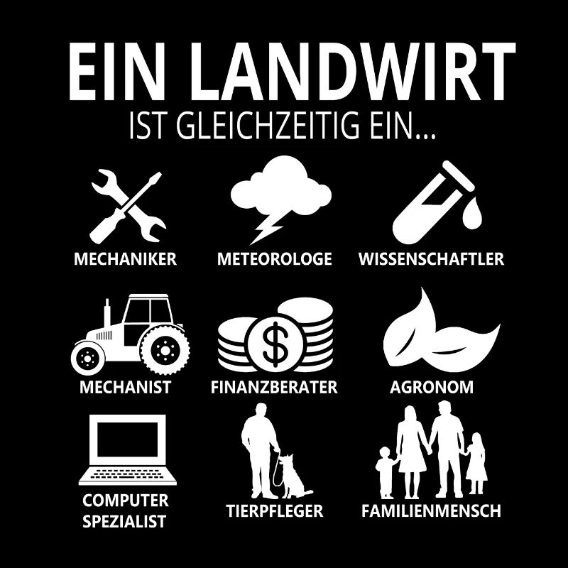 Ein Landwirt | Geschenk | Traktor