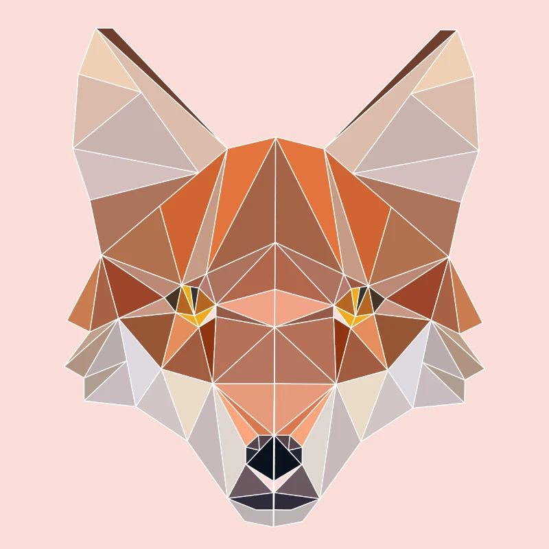 Tshirt polygonal Design Symmetrical Triangular