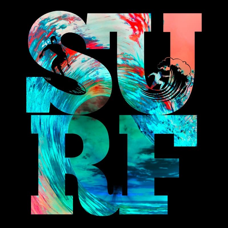 Surf Wellen Surfer Beach Surf