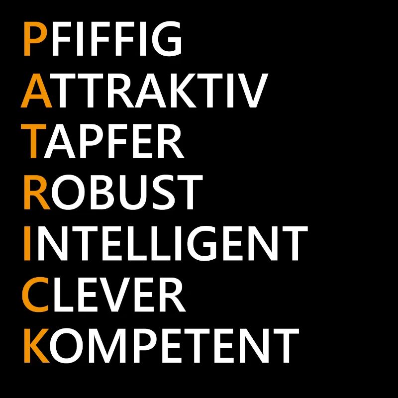 Patrick Name Geschenk