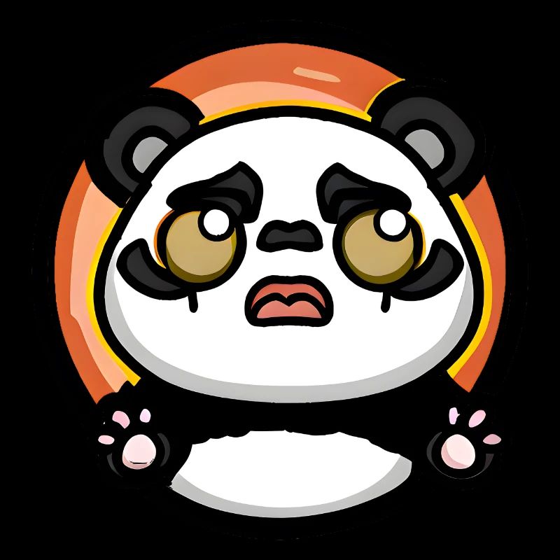 Panda Coucher de soleil