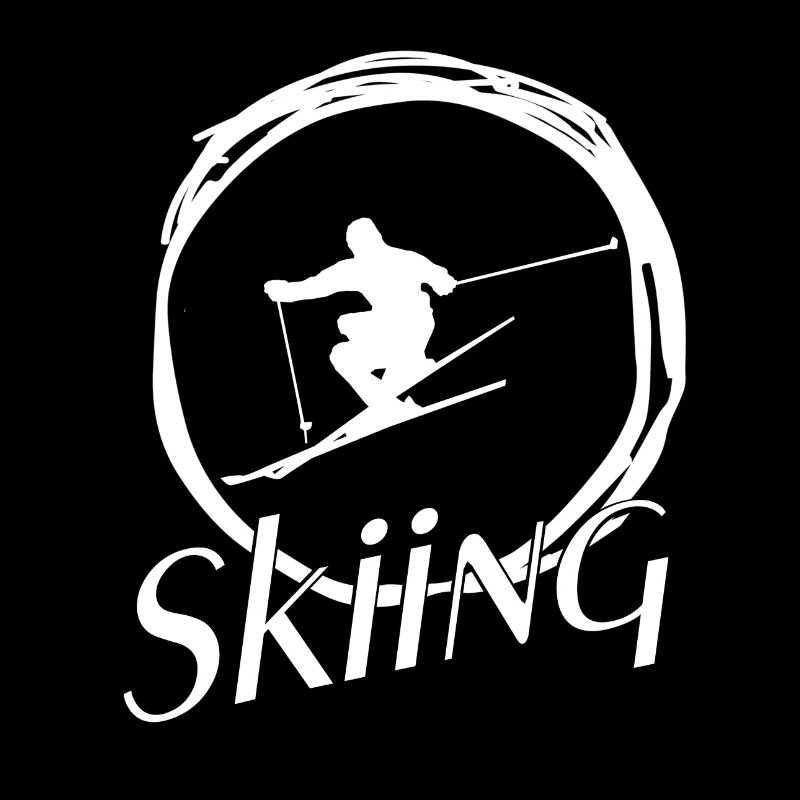 skiing