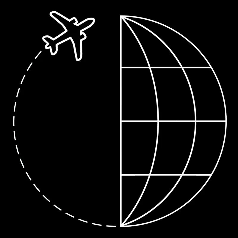 Globus Luftfahrt Fliegerei Geschenk Pilot