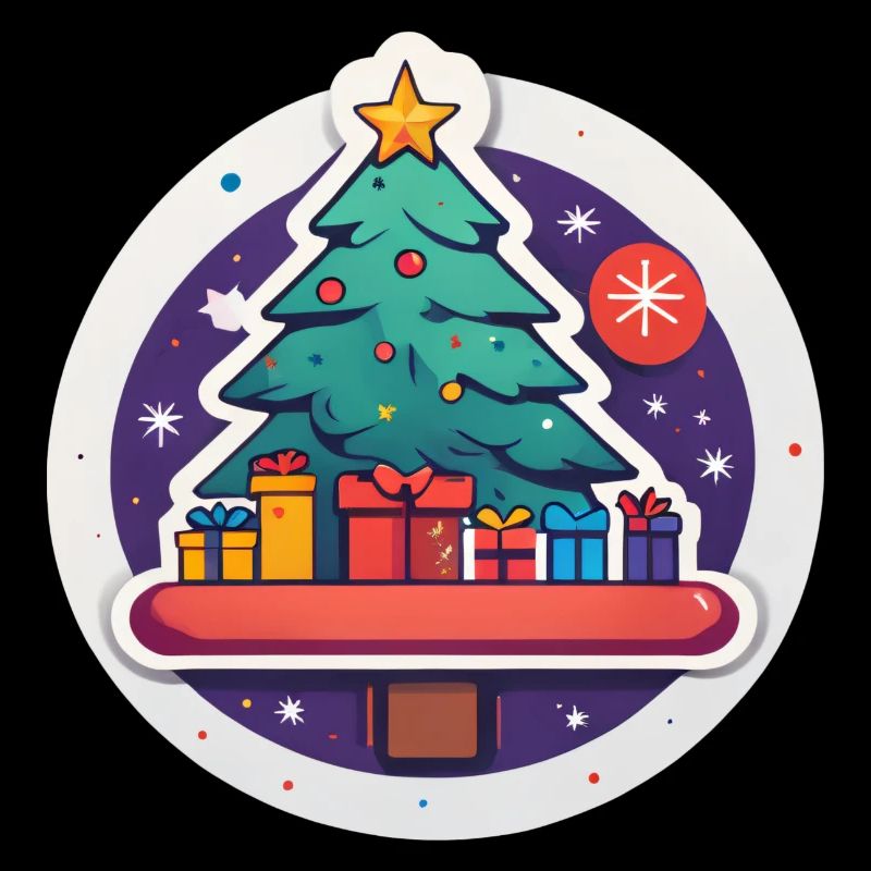 Fichte und Geschenke
