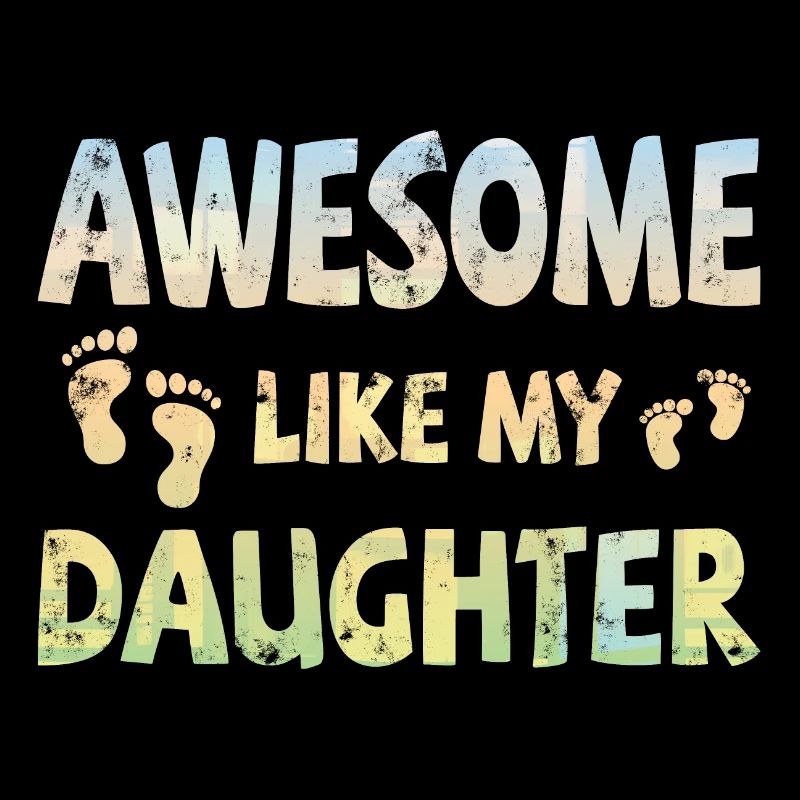 Awesome like my daughter with footprints