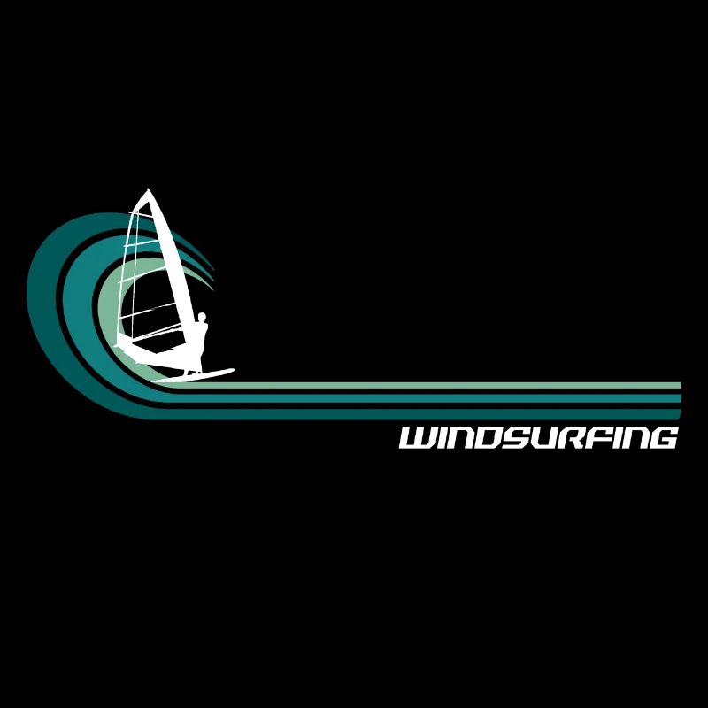 Windsurfing Windsurfer Waves Wind Water