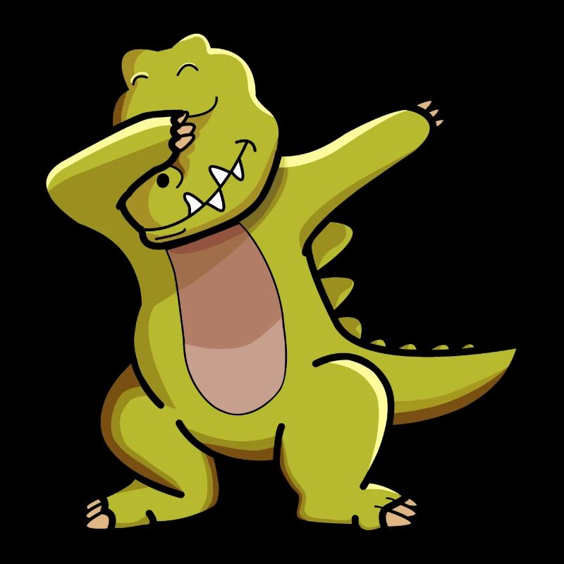 Dino dab dabbing dinosaurs
