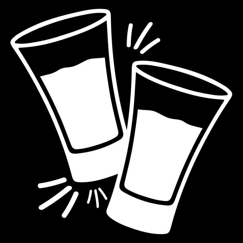 symbole de coups de vodka tequilla