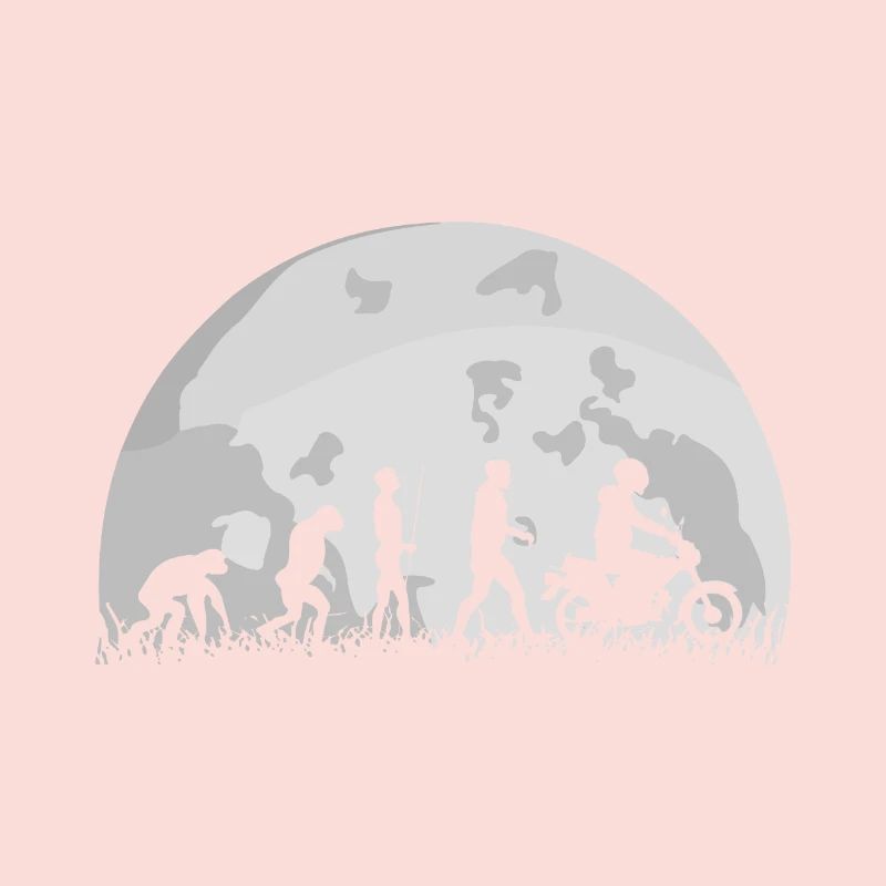 Mobylette Mobylette SR50 S50 S51 Evolution Pleine Lune Drôle