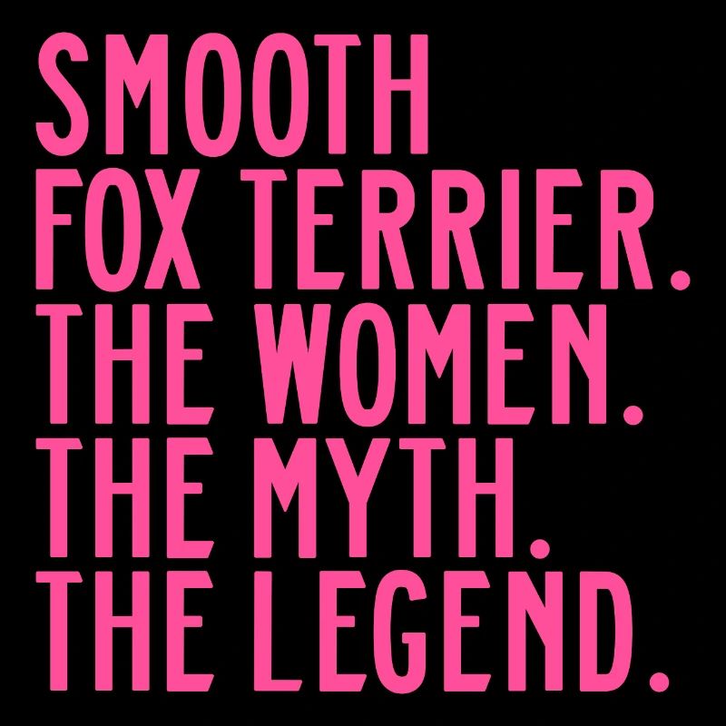 Smooth Fox Terrier Fox Terrier Maman Mama Maîtresse