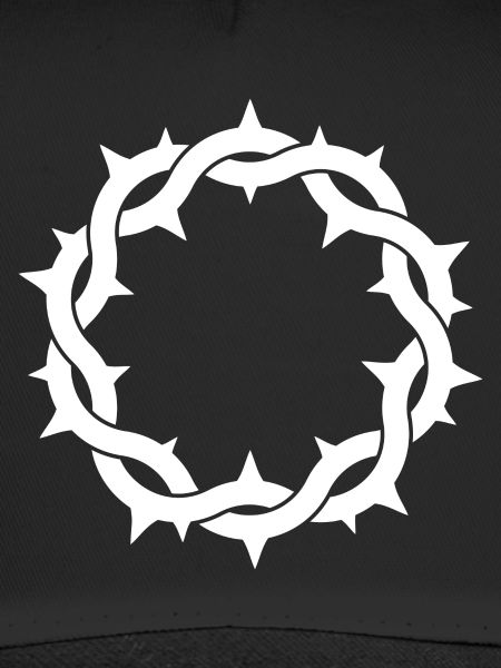 Dornenkrone - weiß