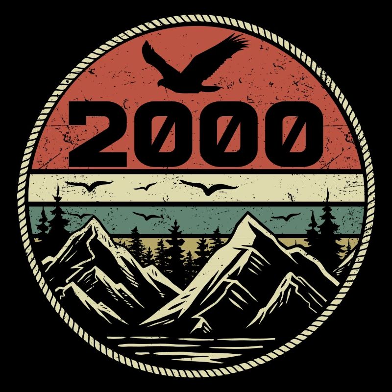 Vintage 2000 Classic 2000 Retro 2000 Gift 2000