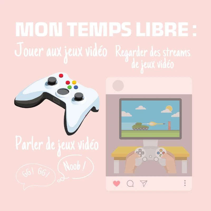 Mon temps libre : 100% gaming