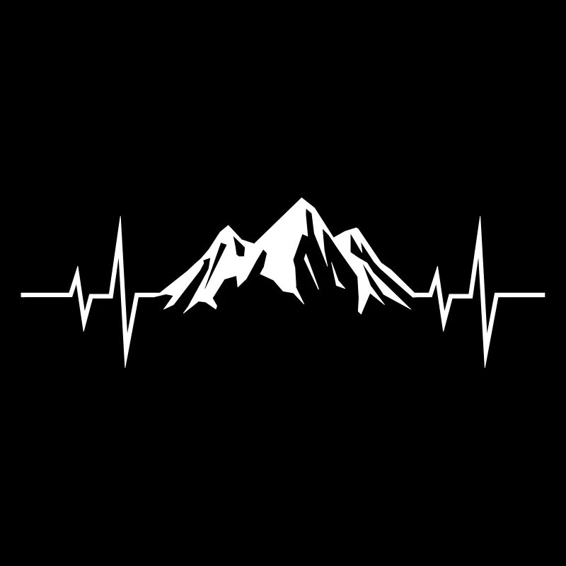 Mountains puls symbol frequency
