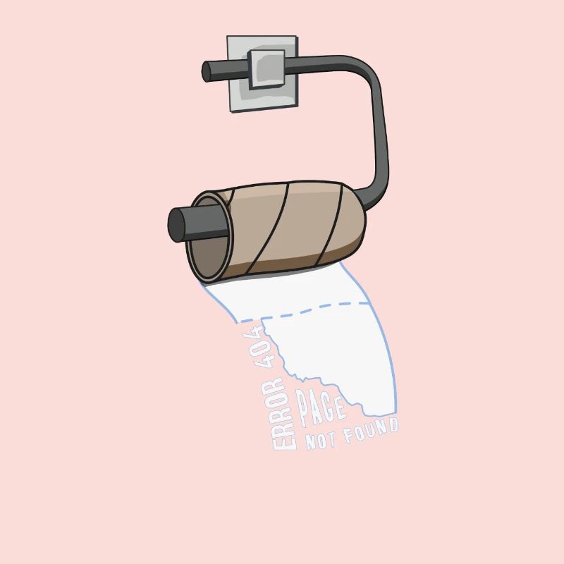 Error 404 Page Not Found. IT Browser Design