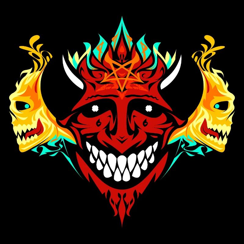 Flammes du diable