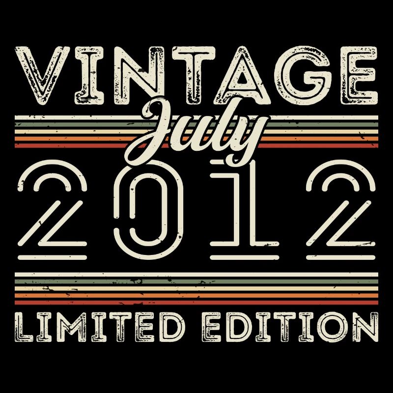 July 2012 July Birthday Gift July 2012