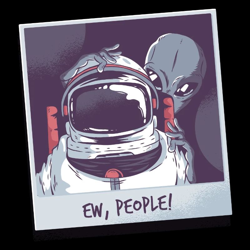 Aliens and astronaut