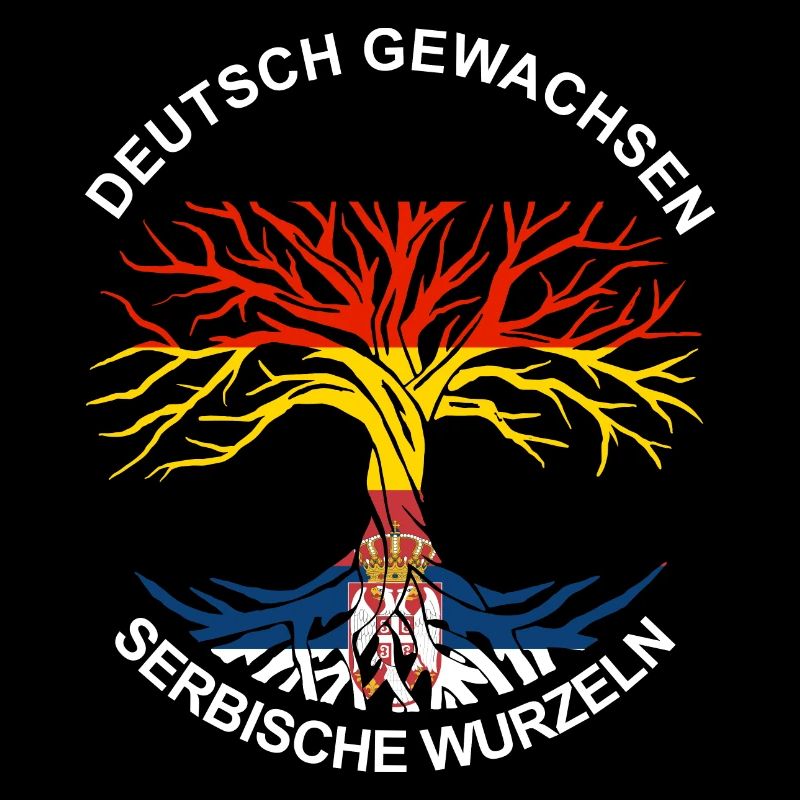 Deutsch Serbisch Deutsch Serbe stolz Geschenk