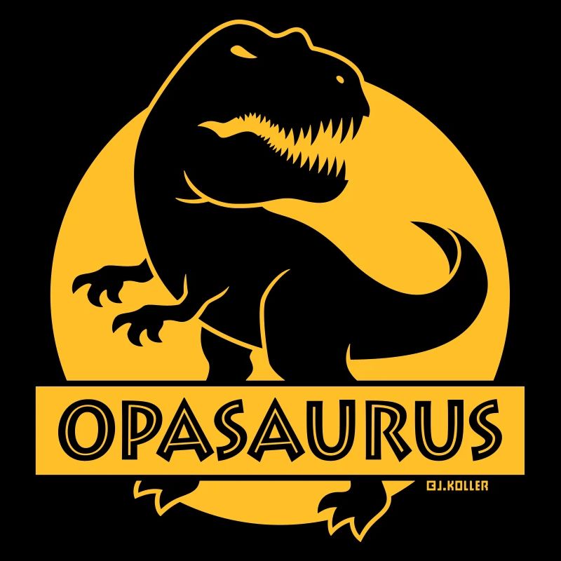 Opasaurus (Bester Opa / Opi / Großvater / NEG)