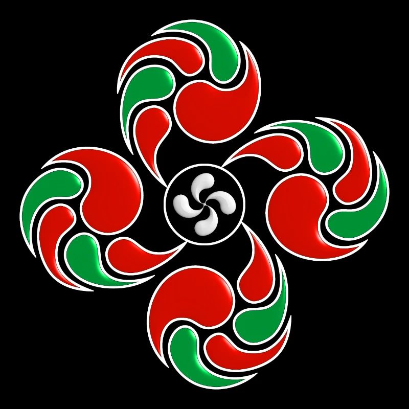 Symbole Basque, Lauburu n°2