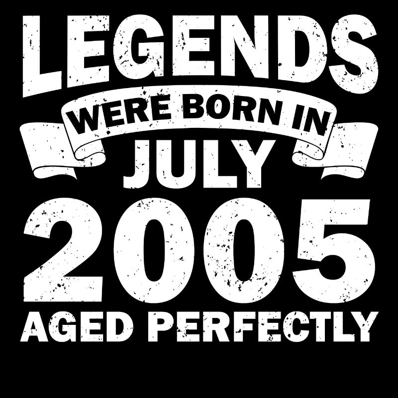 17th Birthday July Vintage 2005 Gift Idea