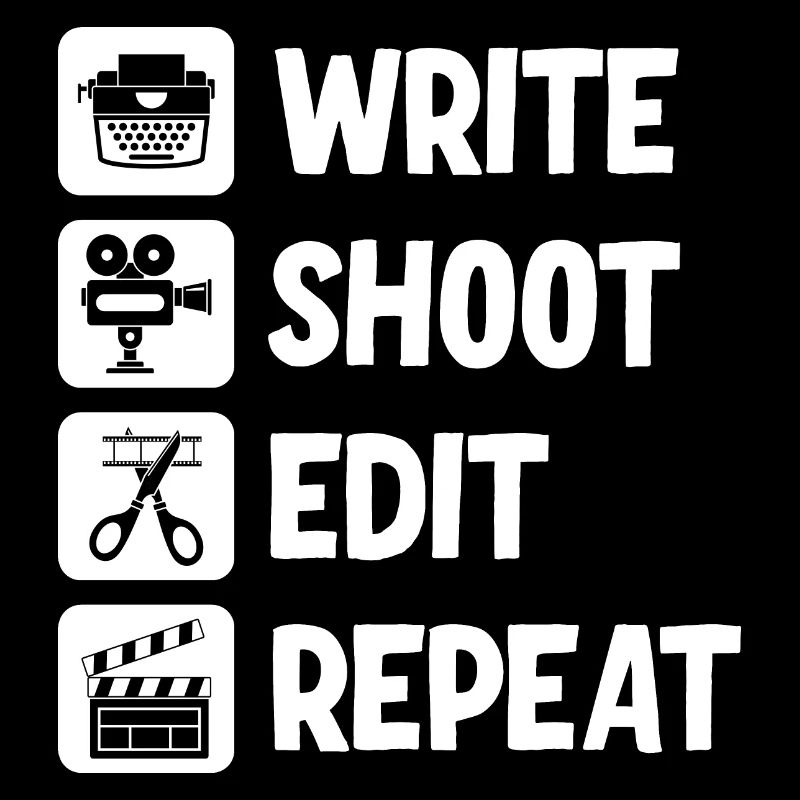 Écrire Shoot Edit Répéter Cinéaste
