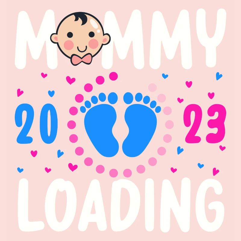 Mama loading 2023, werdende Mutter 2023